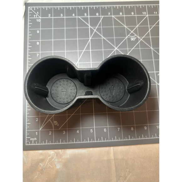 The Unbranded Brand Other - Tesla Model 3 2020-2023 Model Y Center Console Cup Holder Black Insert